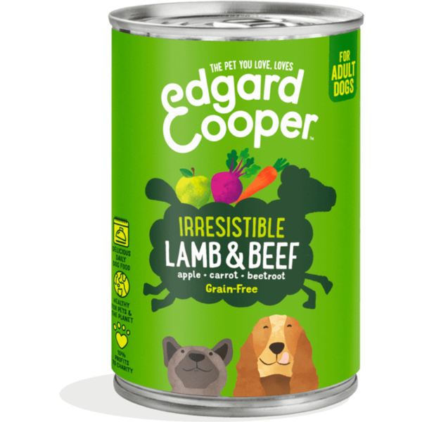 PIMP MY PET Edgard & Cooper Lattina per cani Adulti Agnello