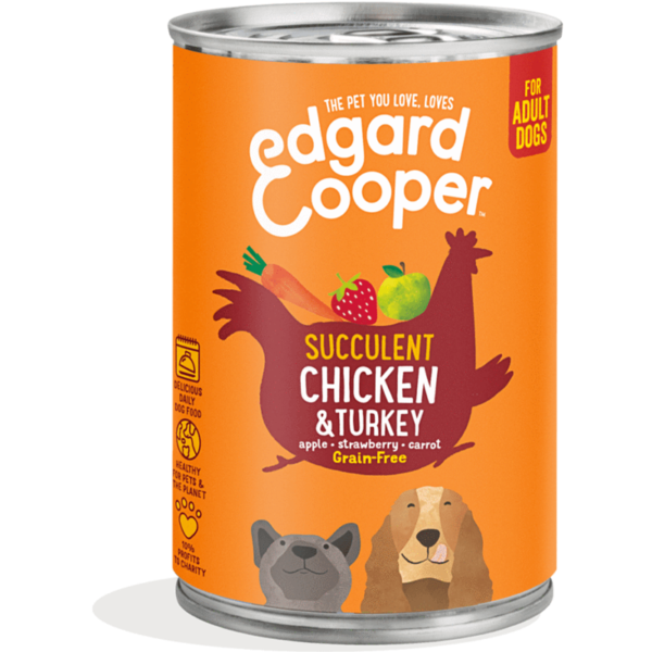 PIMP MY PET Edgard & Cooper Lattina per cani Adulti Pollo