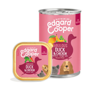PIMP MY PET Edgard & Cooper Cibo umido per cani Cuccioli Anatra