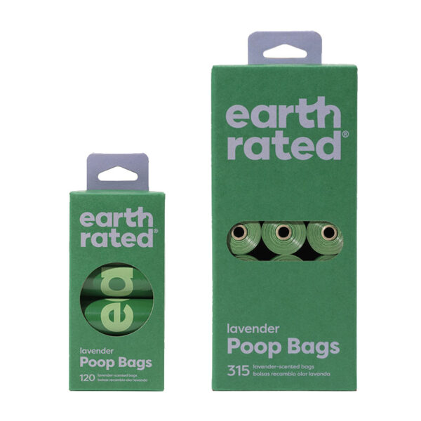 PIMP MY PET Earth rated Sacchetti biodegradabili lavanda